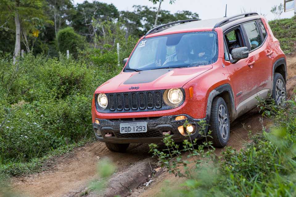 O Jeep Renegade surpreendeu pelas aptidões na terra