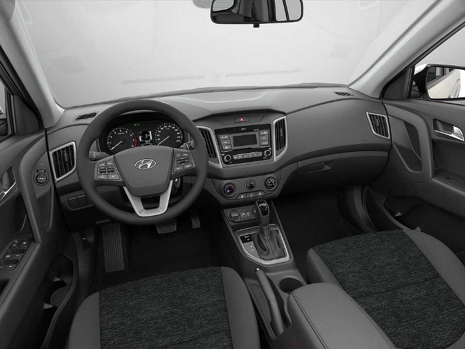 Interior do novo Hyundai Creta Action 2021