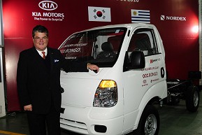 Kia come�a a produzir Bongo K2500 no Uruguai