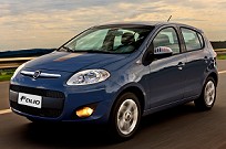 O modelo contém a identidade visual mundial da Fiat