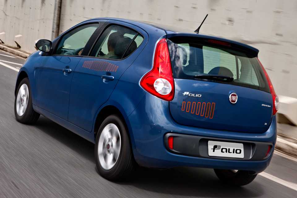 O Palio Attractive tem opção de motor 1.0 e 1.4