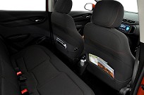 Chevrolet Espaço no banco de trás é bom