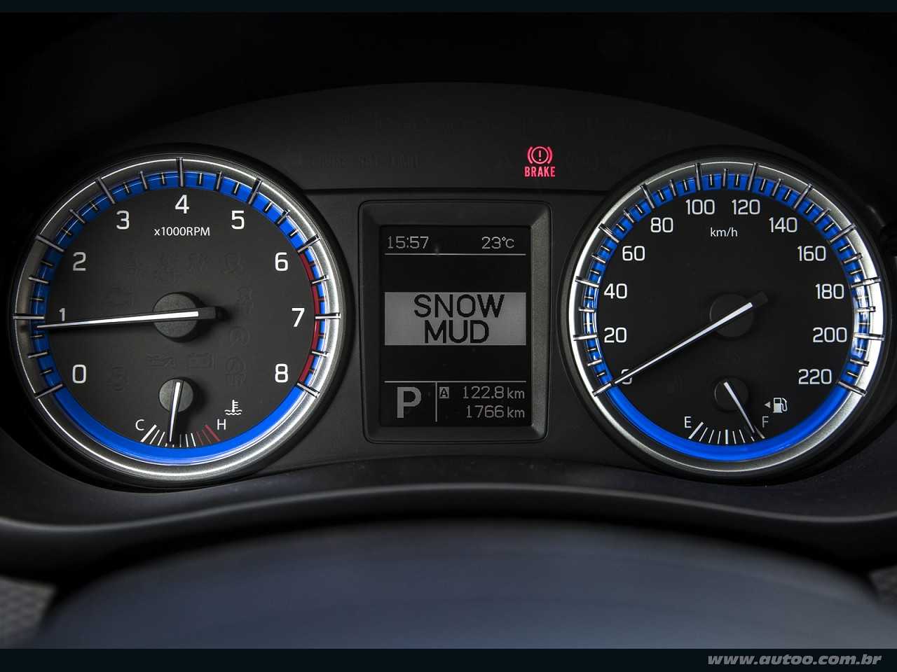 Suzuki�S-Cross 2015 - painel de instrumentos