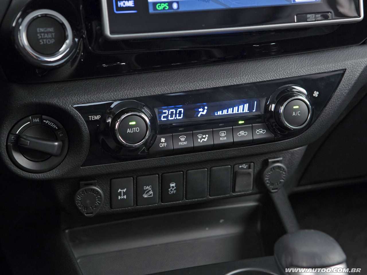 ToyotaHilux 2016 - console central