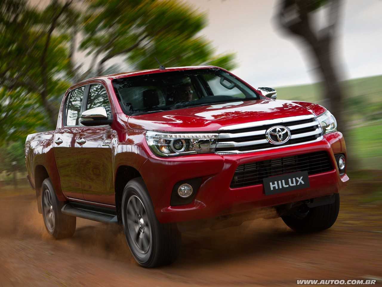 ToyotaHilux 2016 - ngulo frontal