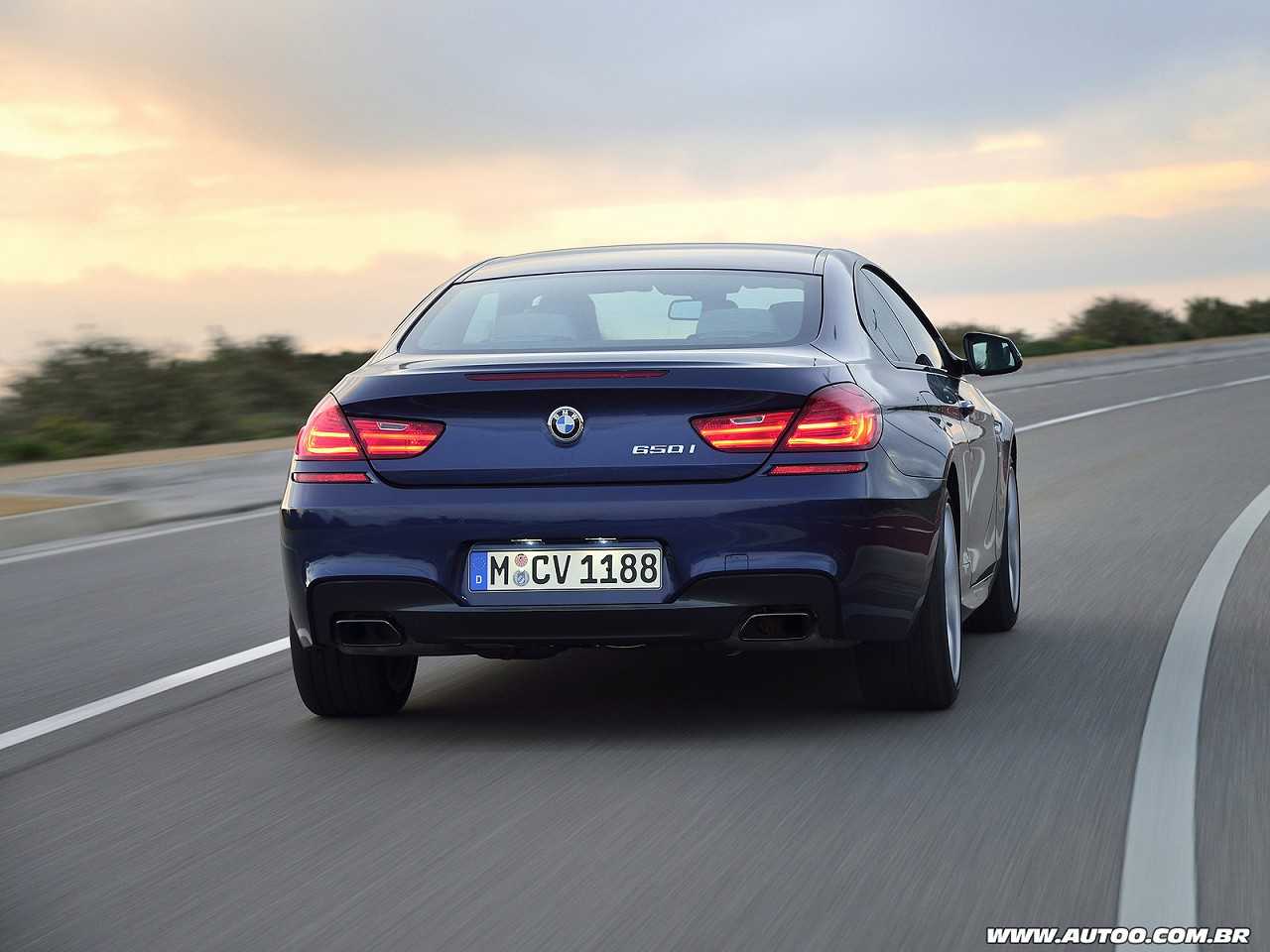 BMW�S�rie 6 Coup� 2015 - �ngulo traseiro