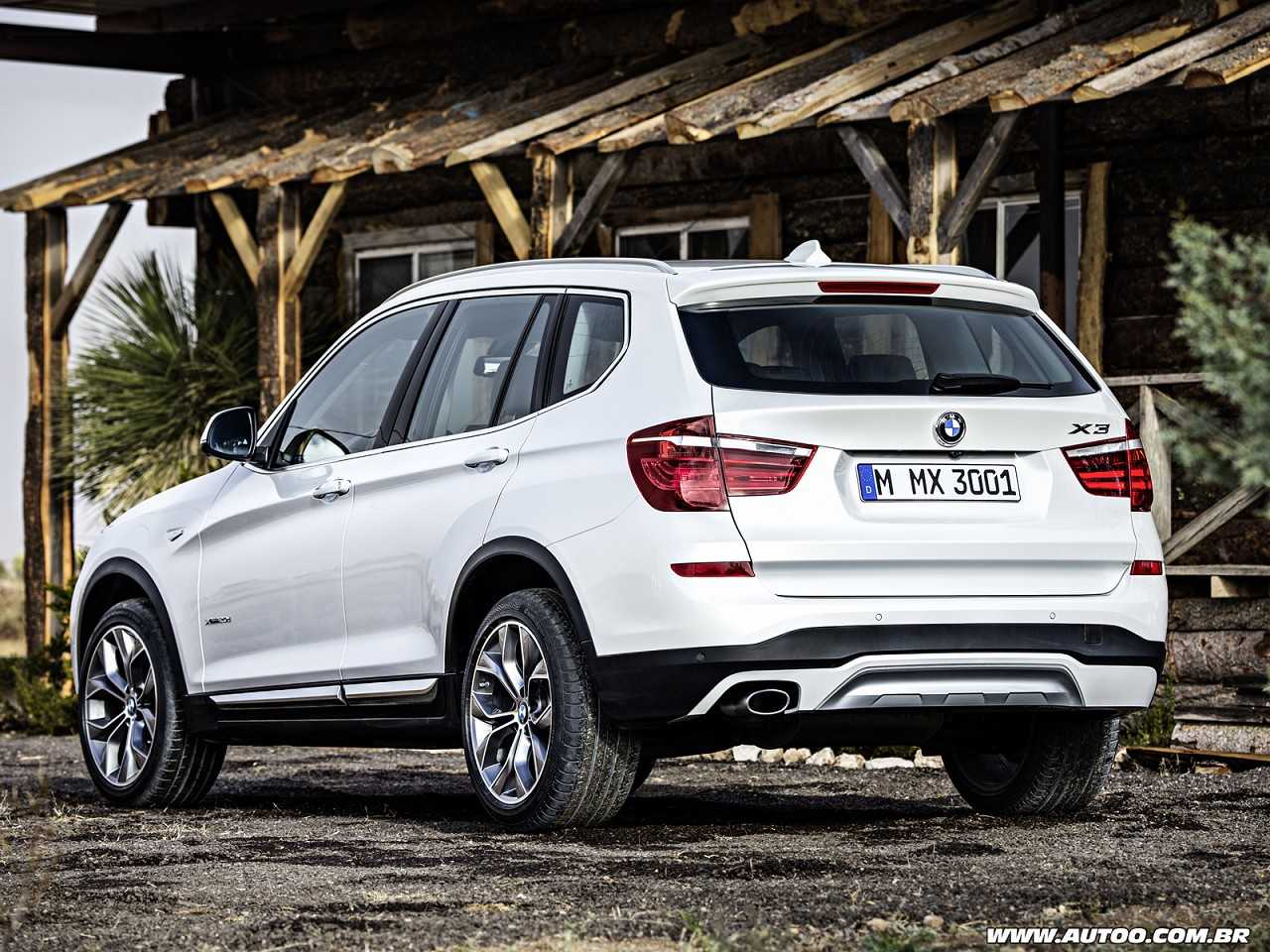 BMW�X3 2014 - �ngulo traseiro