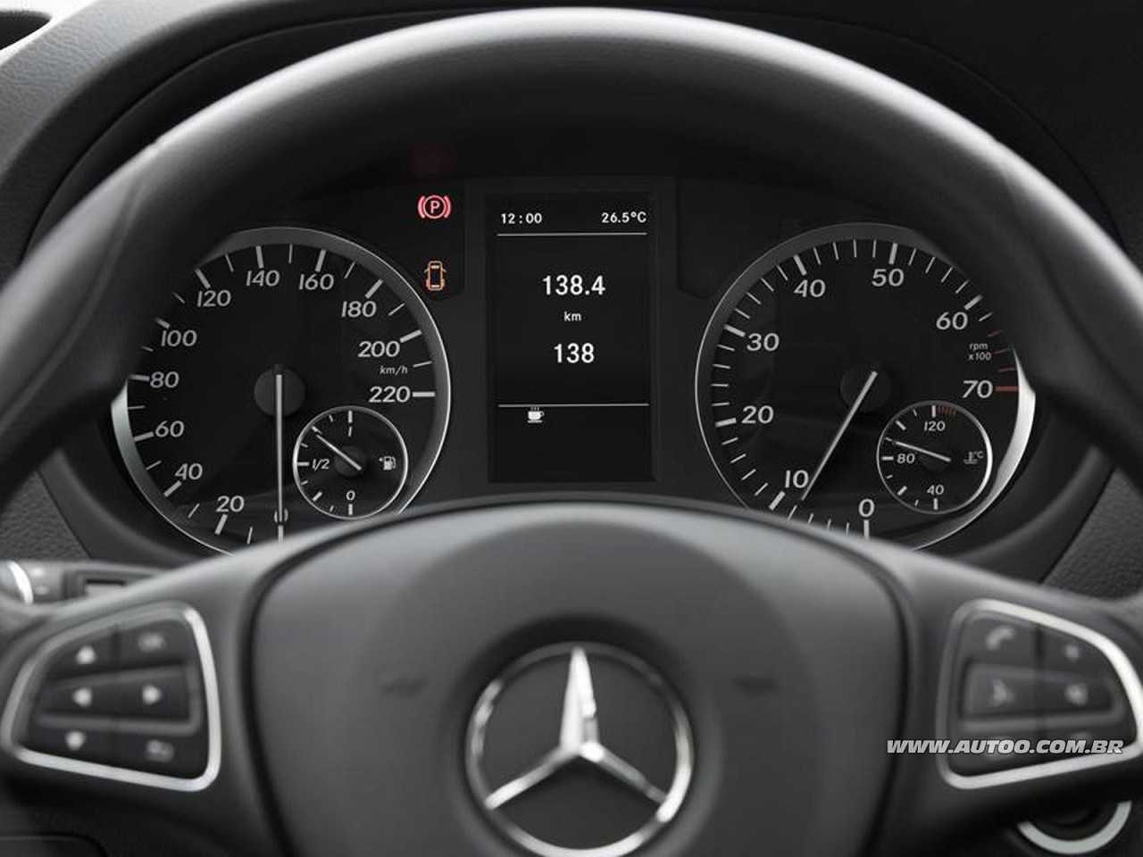 Mercedes-BenzVito 2016 - painel de instrumentos