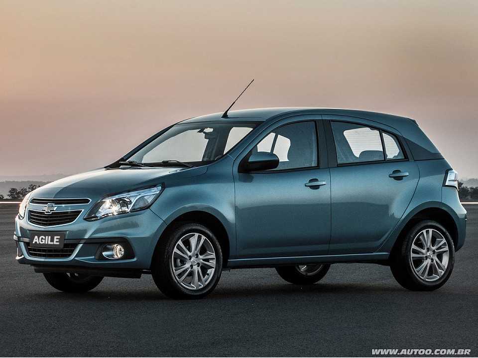 Chevrolet�Agile 2014 - �ngulo frontal
