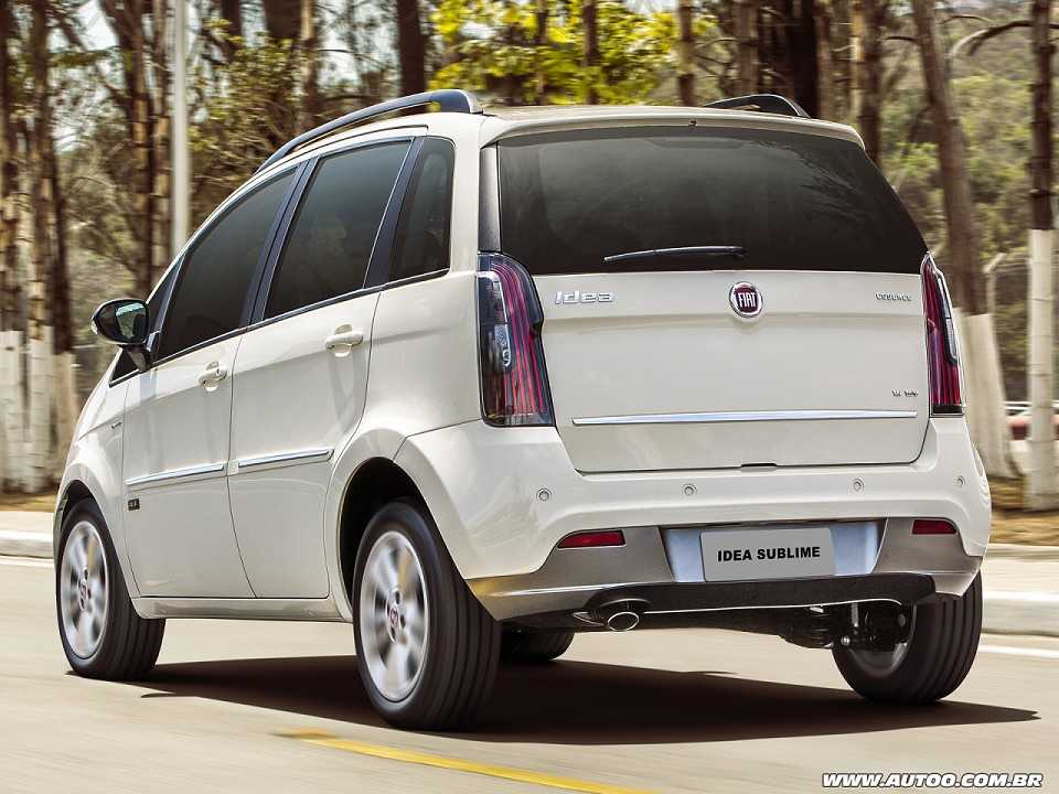 Fiat�Idea 2016 - �ngulo traseiro