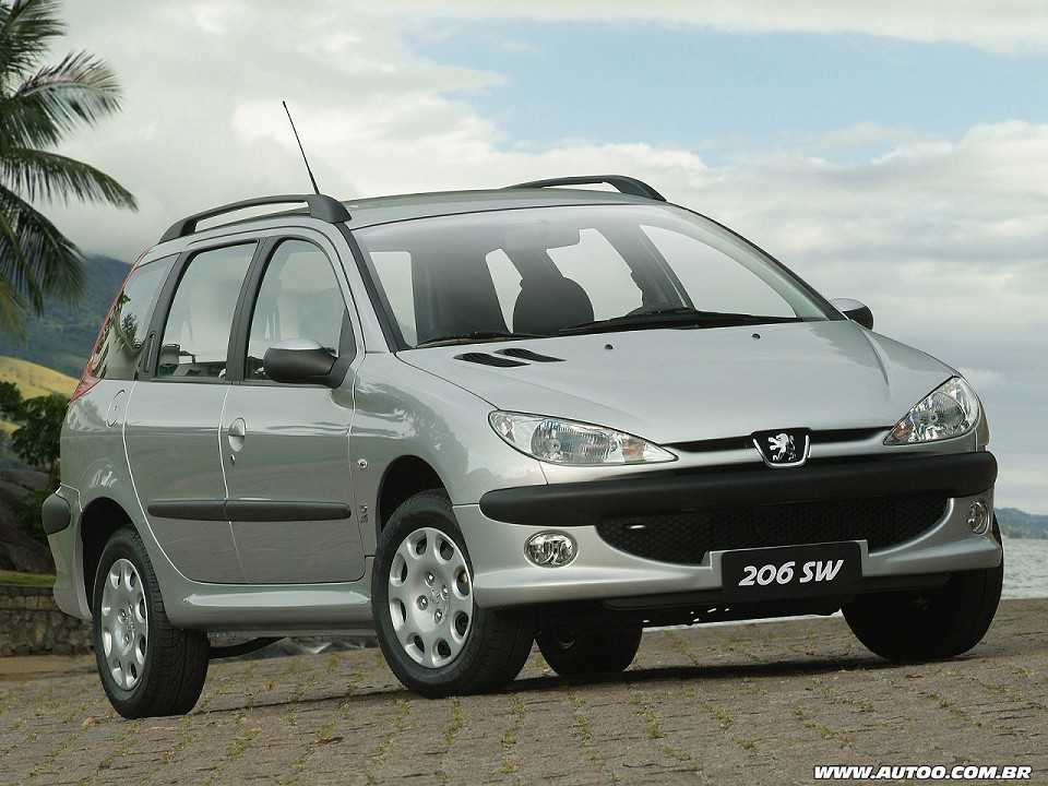 Peugeot206 SW 2005 - ngulo frontal