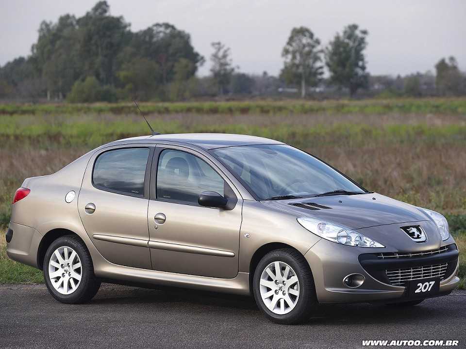 Peugeot207 Passion 2008 - ngulo frontal