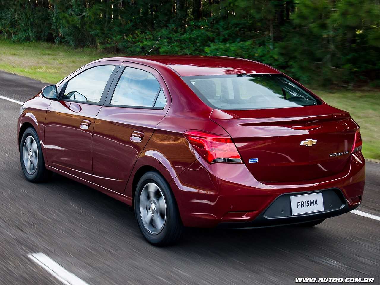 ChevroletPrisma 2017 - ngulo traseiro