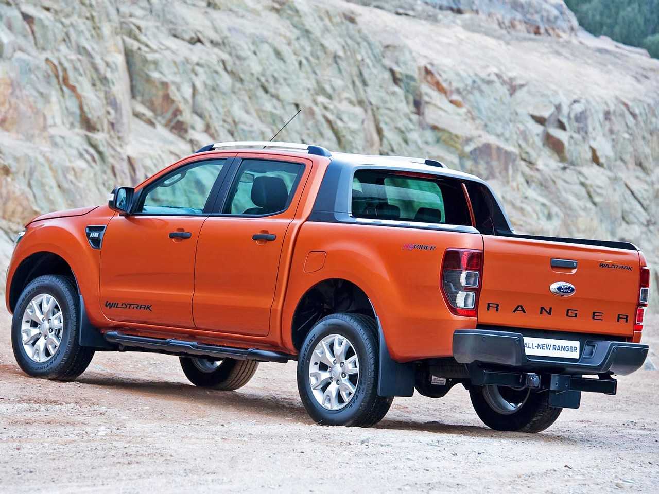 Ford�Ranger 2017 - �ngulo traseiro