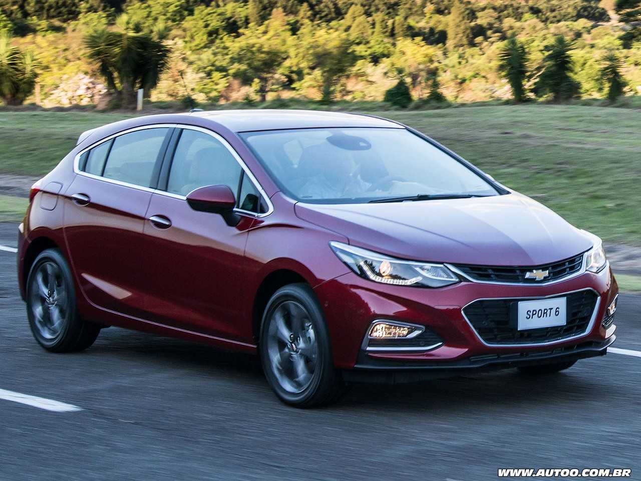 Chevrolet�Cruze Sport6 2017 - �ngulo frontal