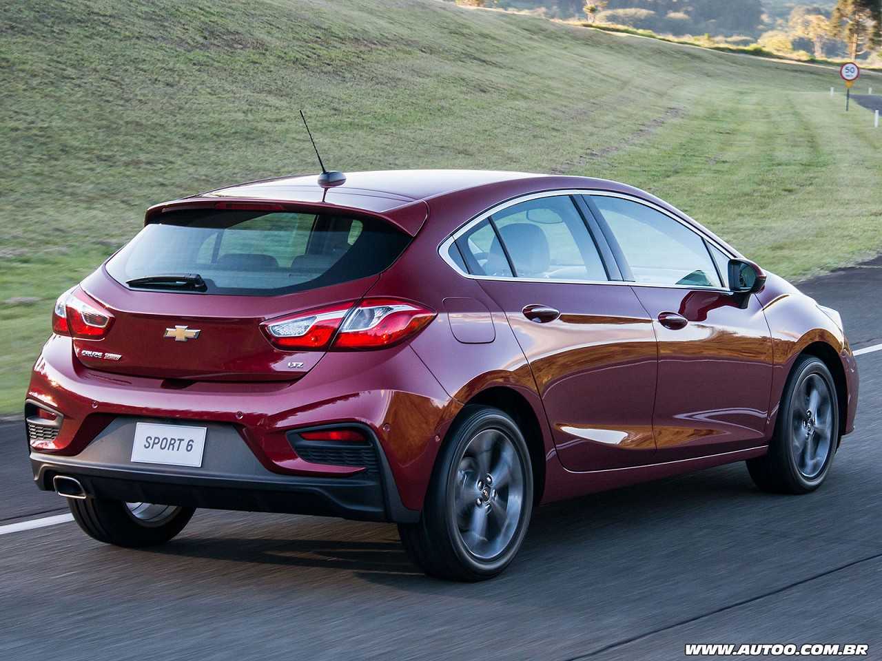 Chevrolet�Cruze Sport6 2017 - �ngulo traseiro