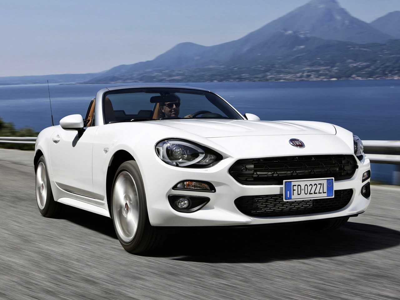Fiat124 Spider 2017 - ngulo frontal