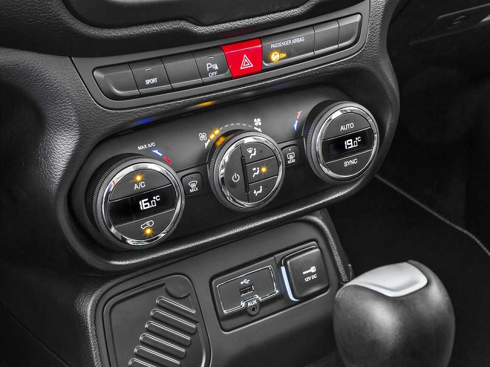 JeepRenegade 2017 - console central