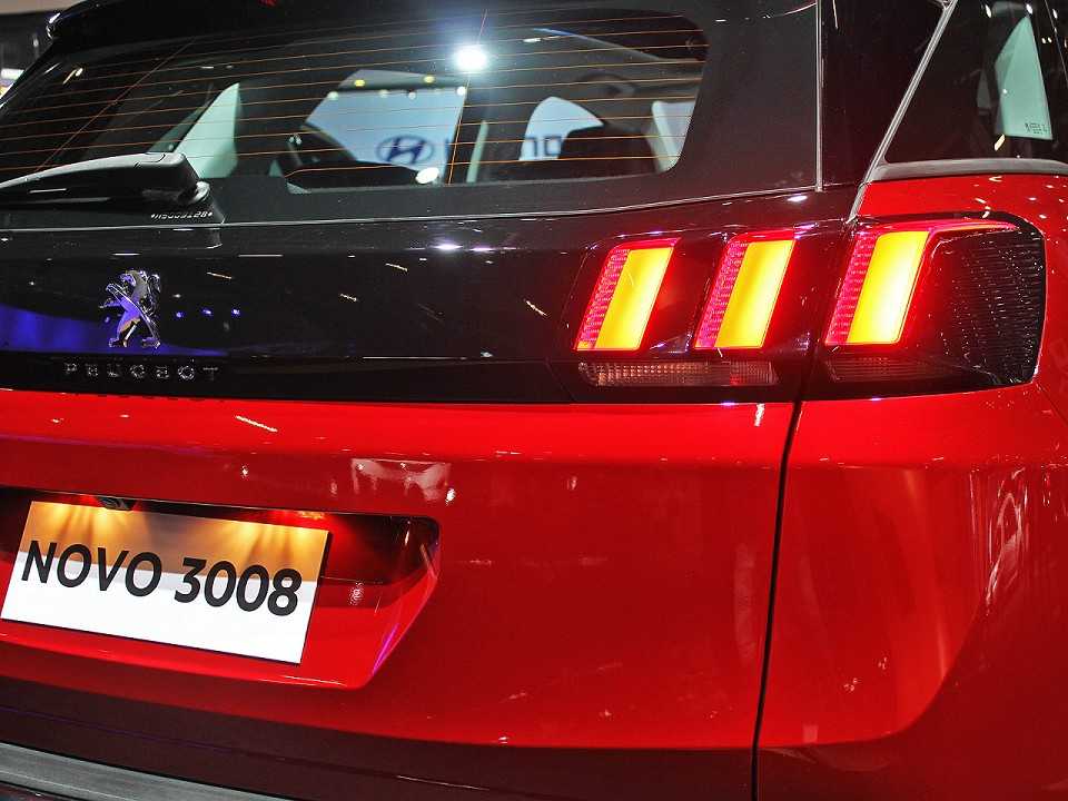 Peugeot�3008 2017 - lanternas