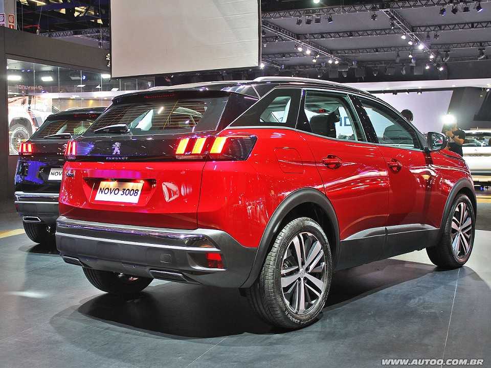 Peugeot�3008 2017 - �ngulo traseiro