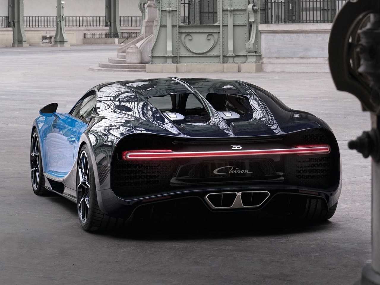 Bugatti�Chiron 2017 - �ngulo traseiro