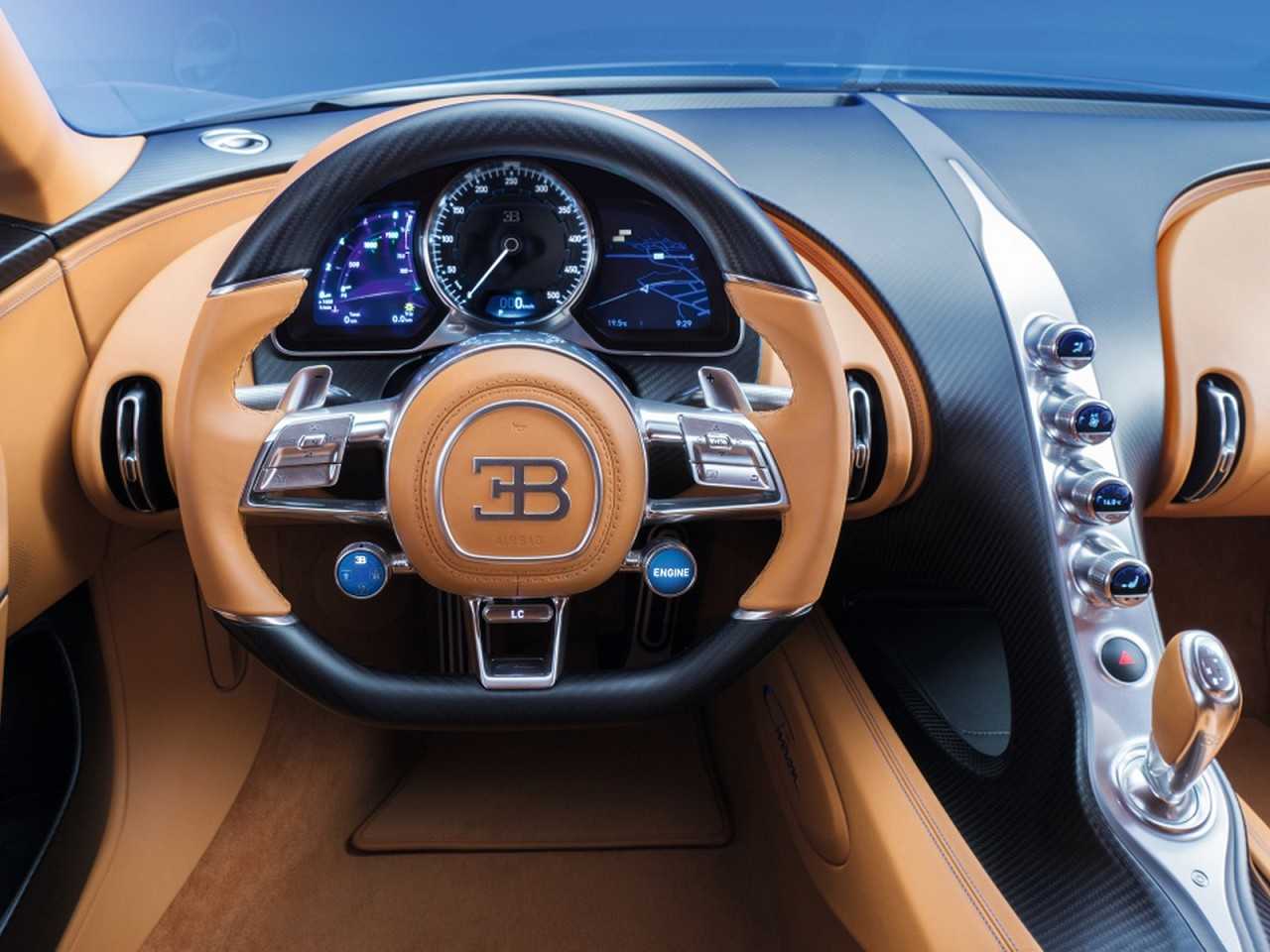 Bugatti�Chiron 2017 - painel