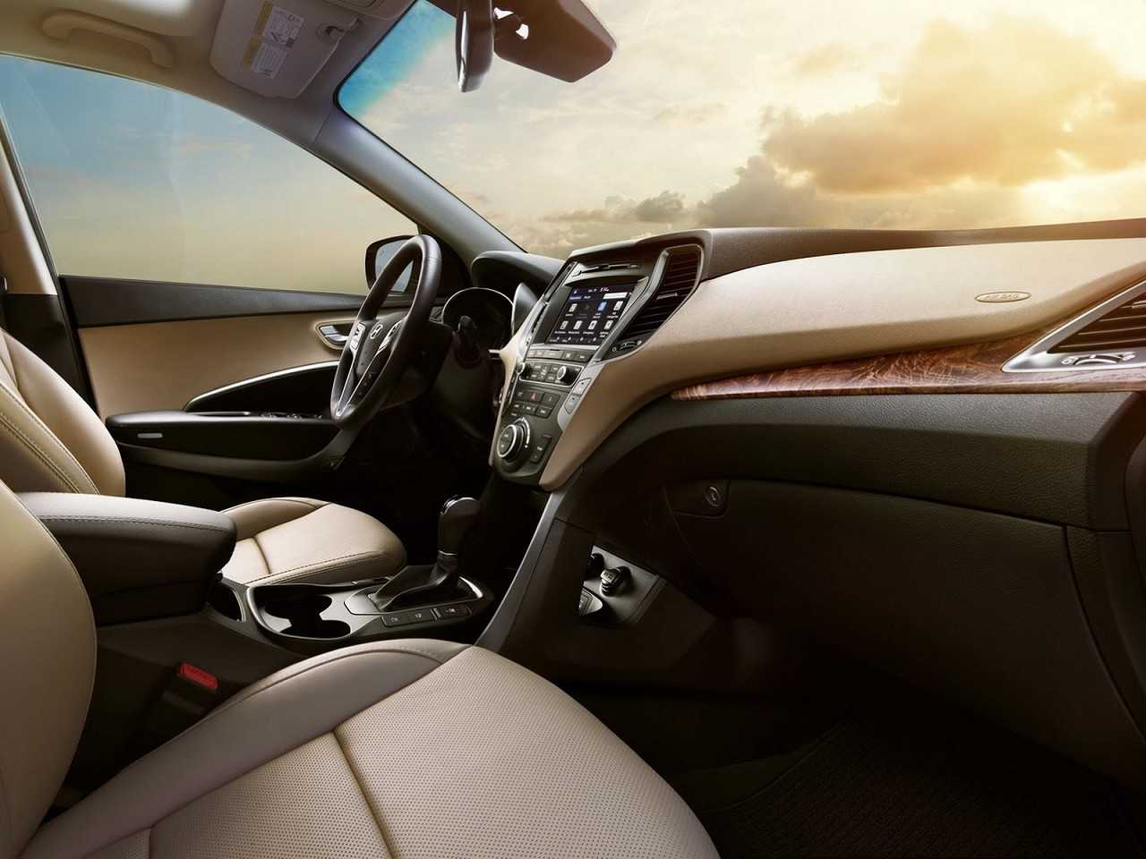 Hyundai�Santa Fe - Foto 28 de 42 - 1600 x 1200 pixels2017 - painel