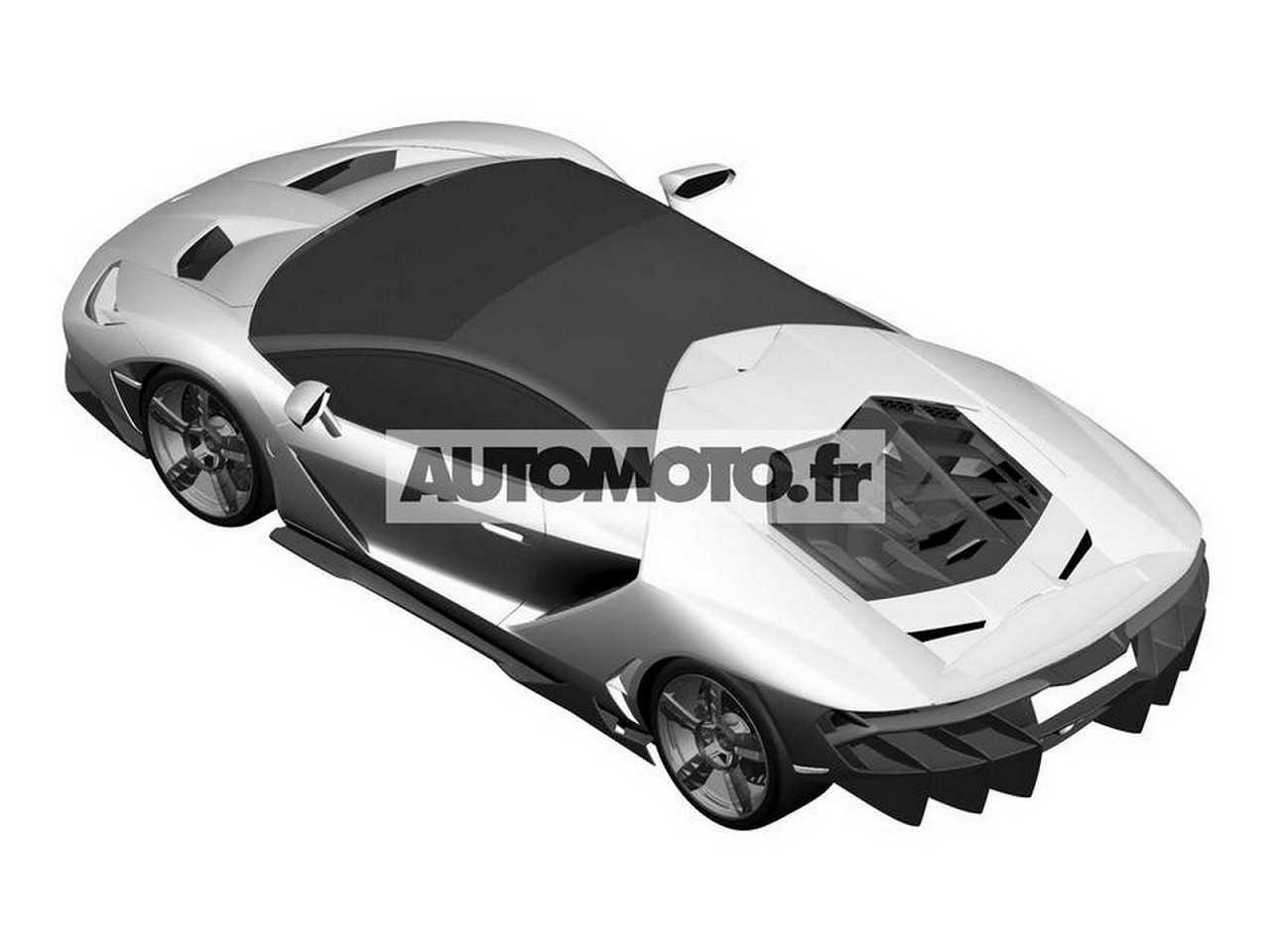 Lamborghini�Centenario 2017 - �ngulo traseiro