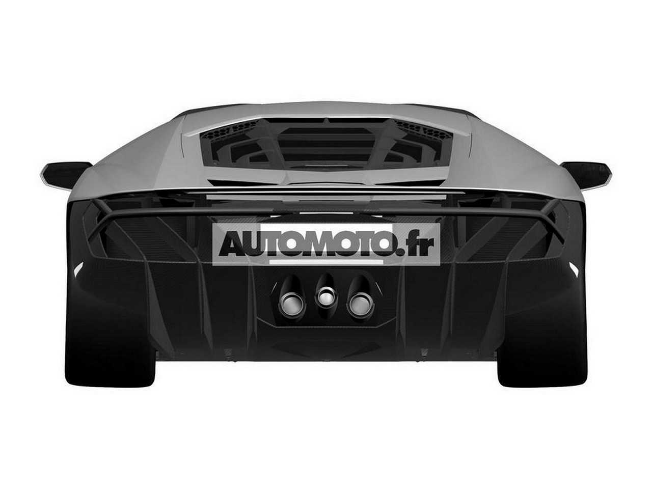 Lamborghini�Centenario 2017 - traseira