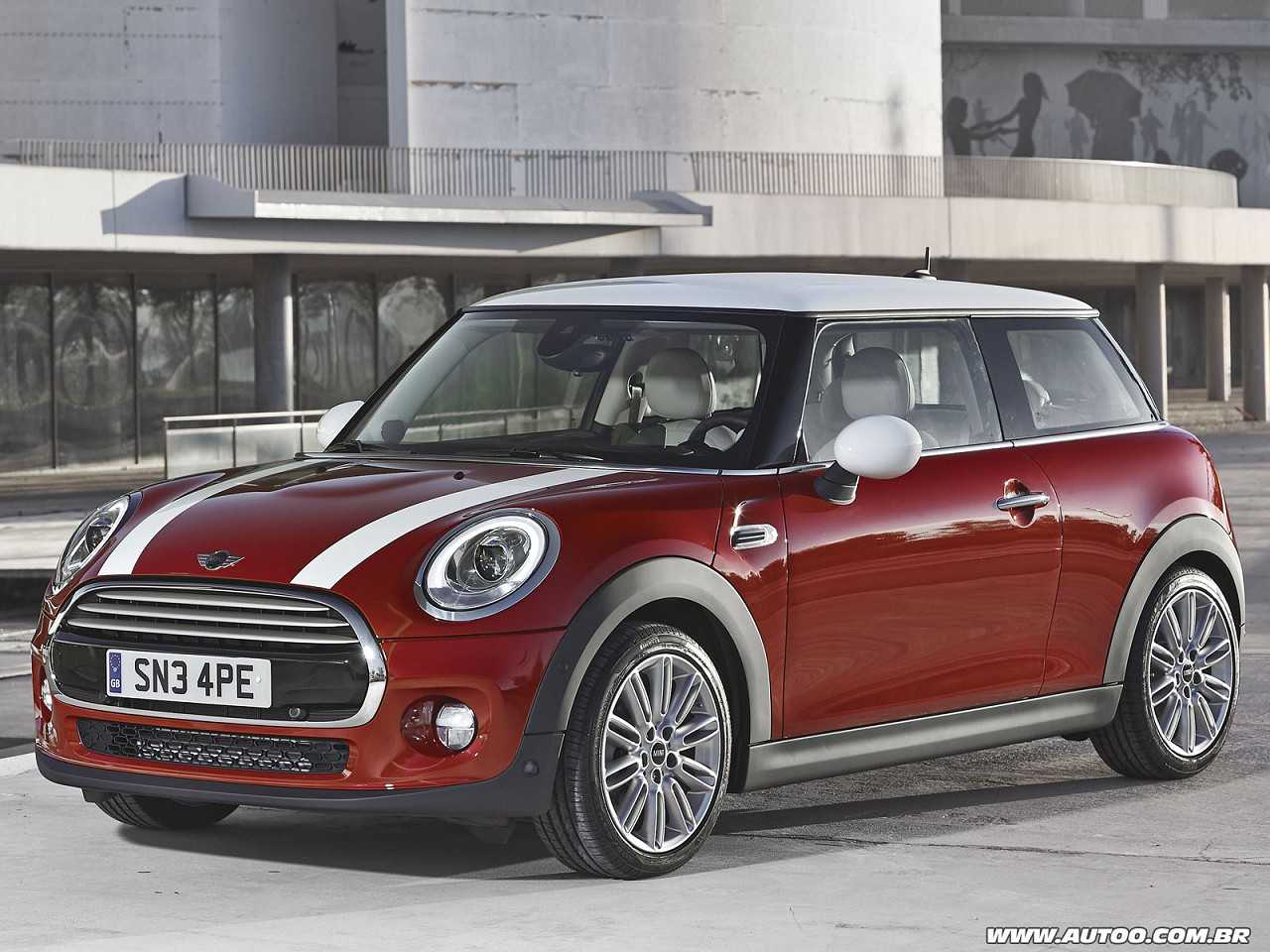 Mini�Hatch 3 portas 2015 - �ngulo frontal