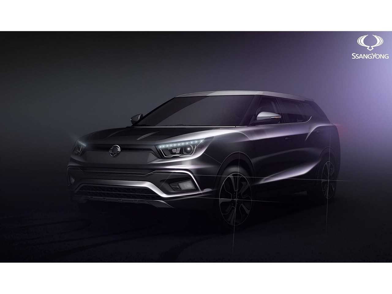 SsangYong�XLV - Foto 1 de 10 - 1600 x 1200 pixels2017 - �ngulo frontal