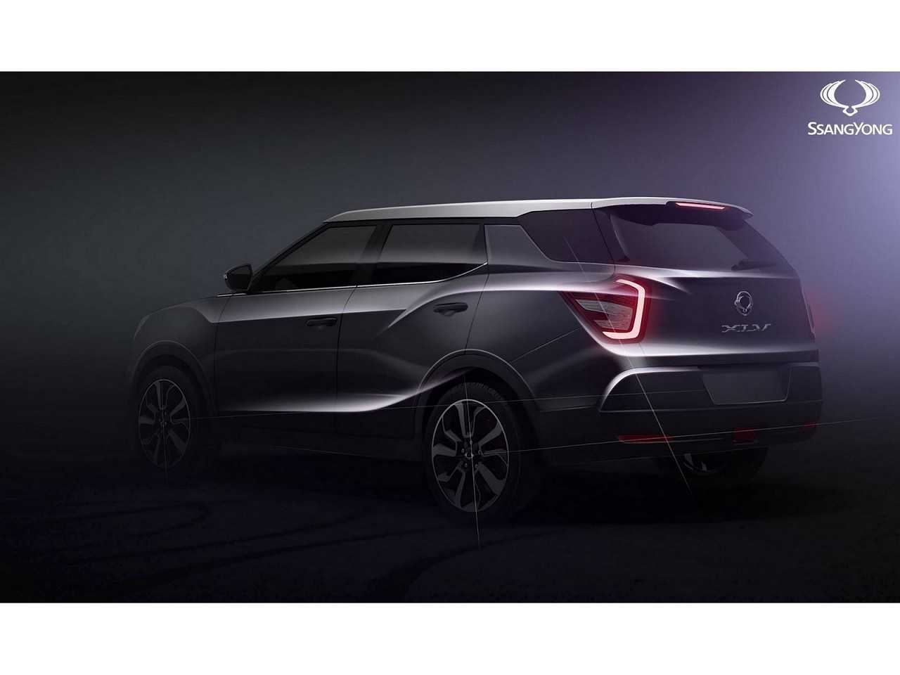 SsangYong�XLV - Foto 4 de 10 - 1600 x 1200 pixels2017 - �ngulo traseiro