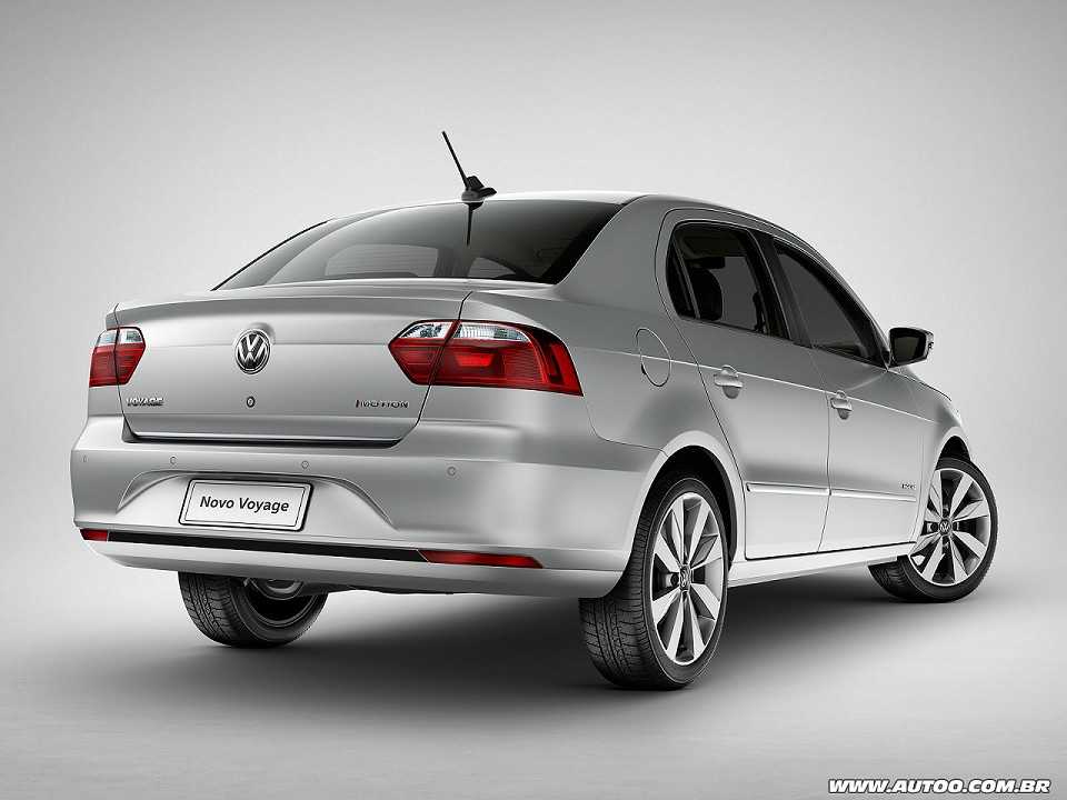 VolkswagenVoyage 2017 - ngulo traseiro