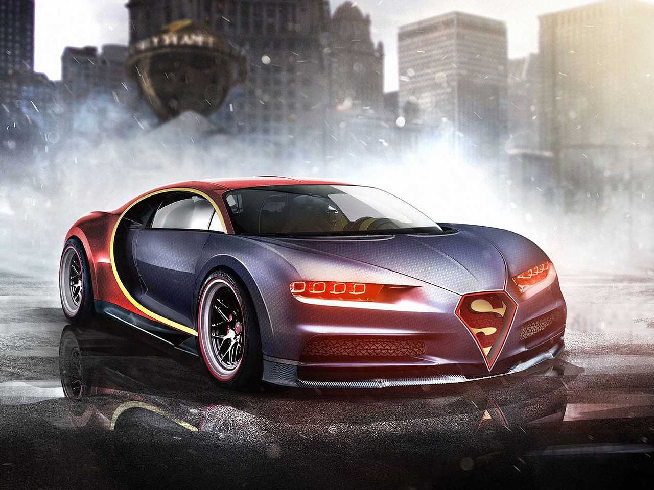 Superman - Bugatti Chiron