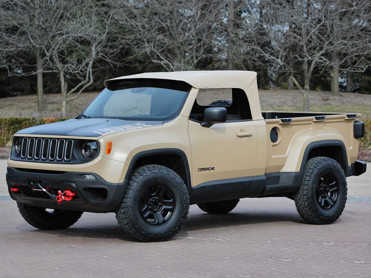 Jeep Comanche Concept: homenagem ao Comanche original sobre a base do Renegade