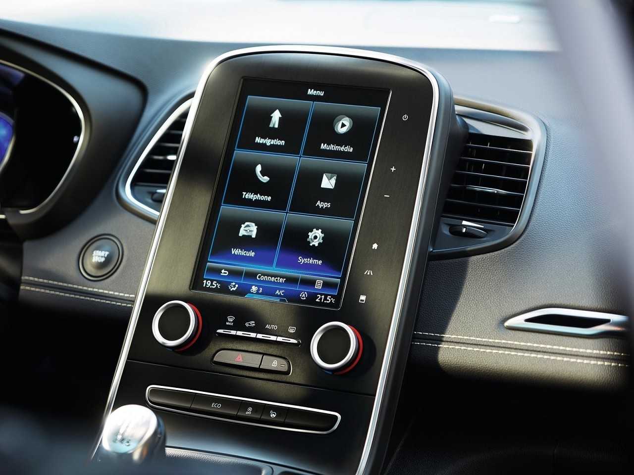 Renault�Sc�nic 2017 - console central