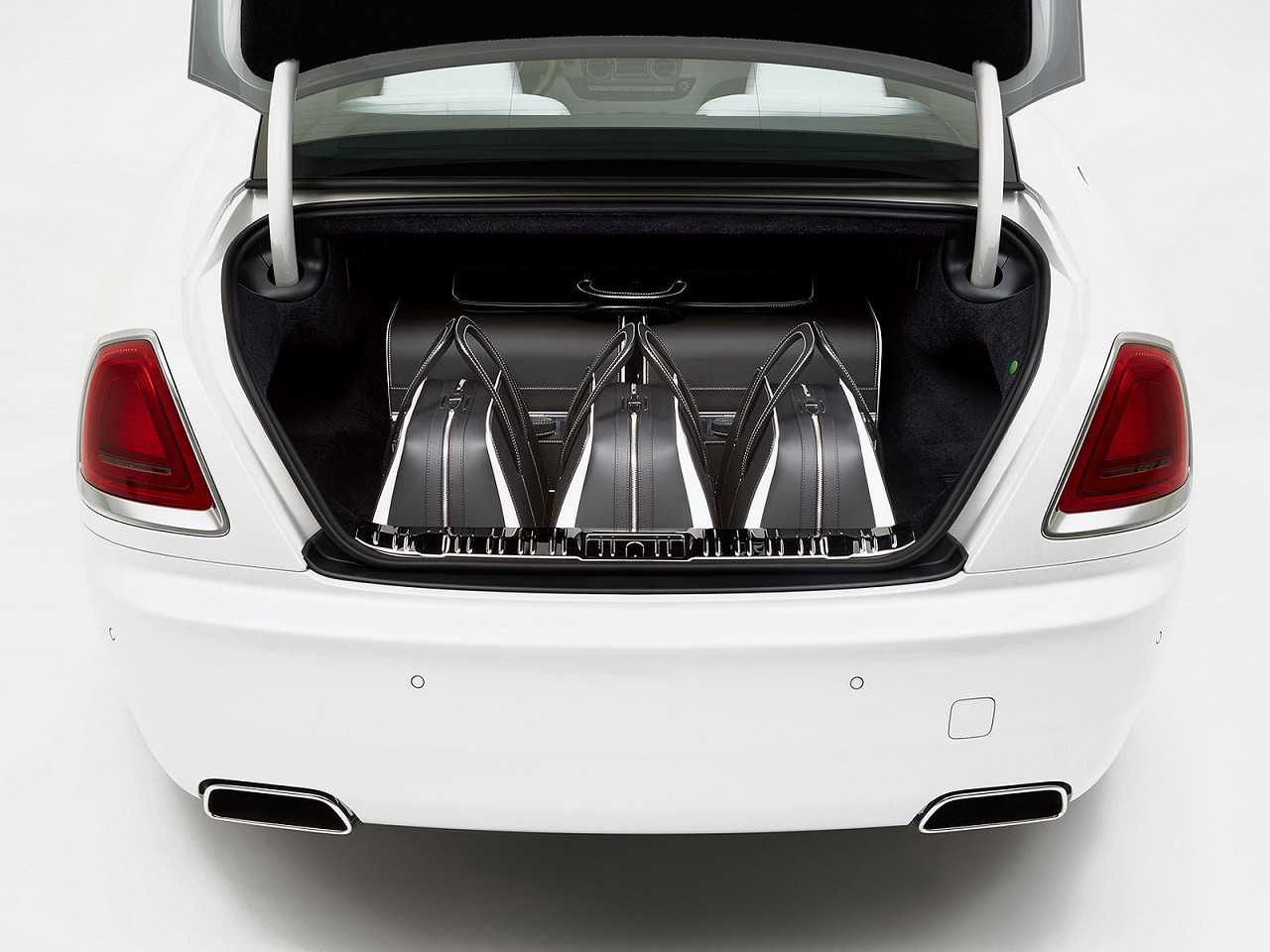 Jogo de malas da Rolls-Royce desenvolvido para o Wraith
