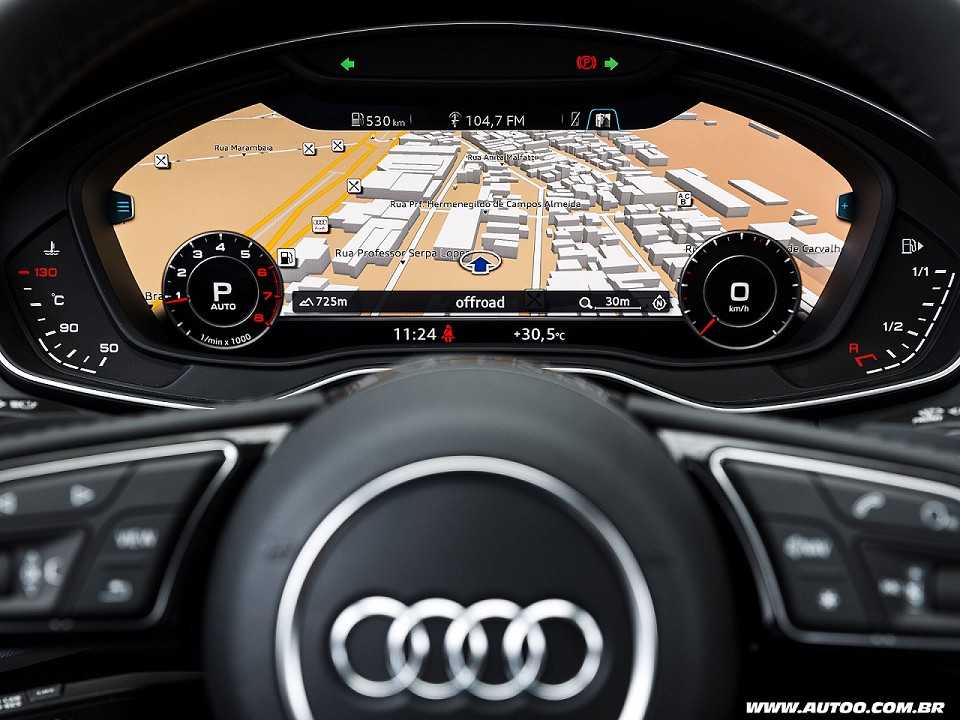Audi�A4 2017 - painel de instrumentos