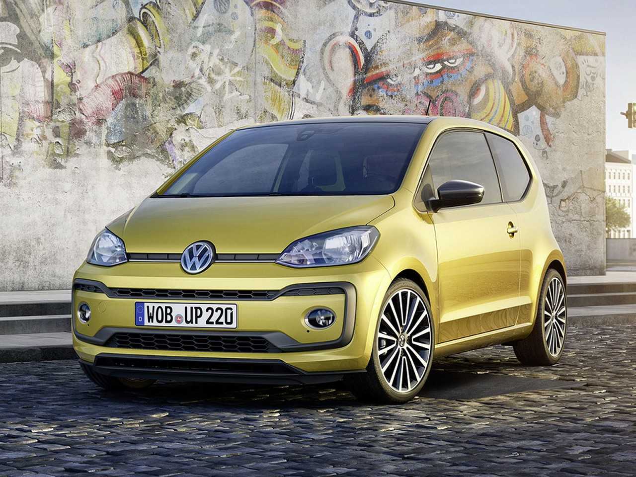 Discreto facelift do Volkswagen up! que estrou no comeo de 2016 na Europa