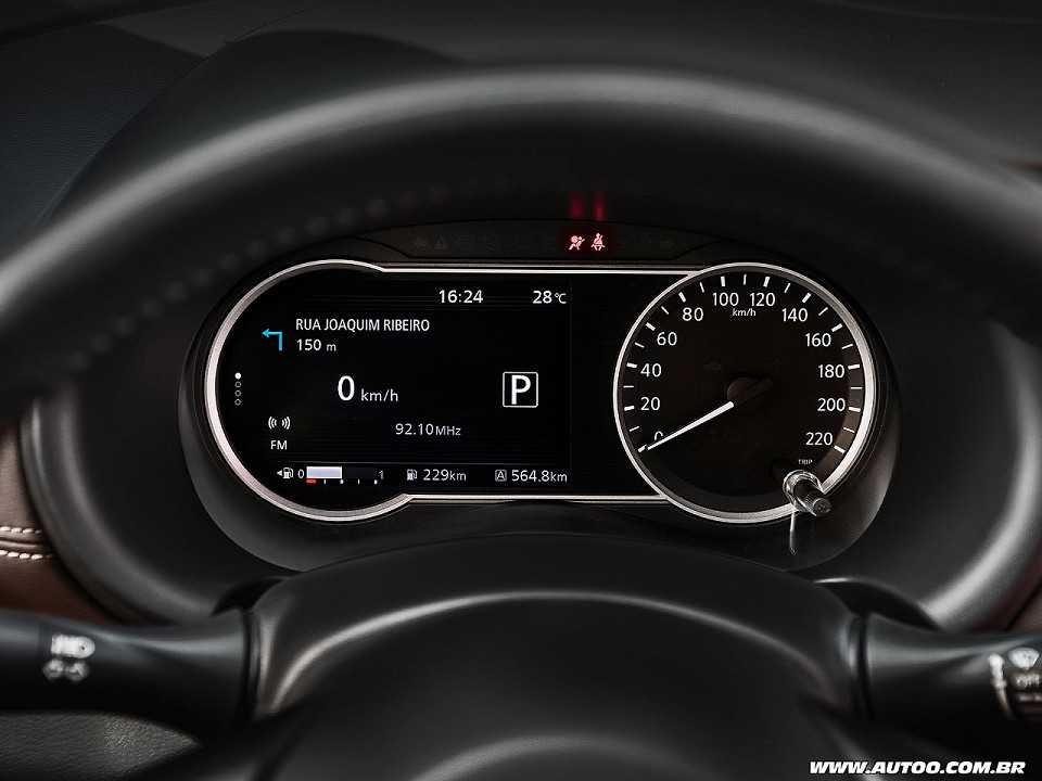 Nissan�Kicks 2017 - painel de instrumentos