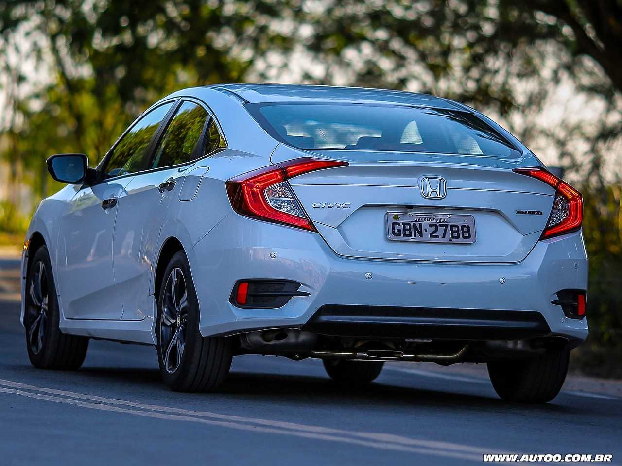 Honda�Civic 2017 - �ngulo traseiro