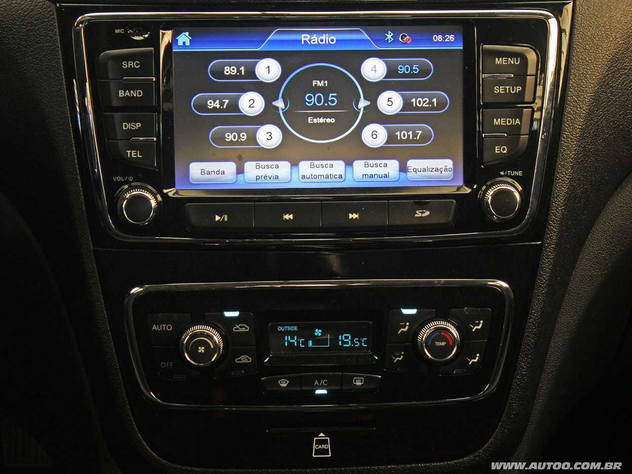 JAC�J5 2016 - console central