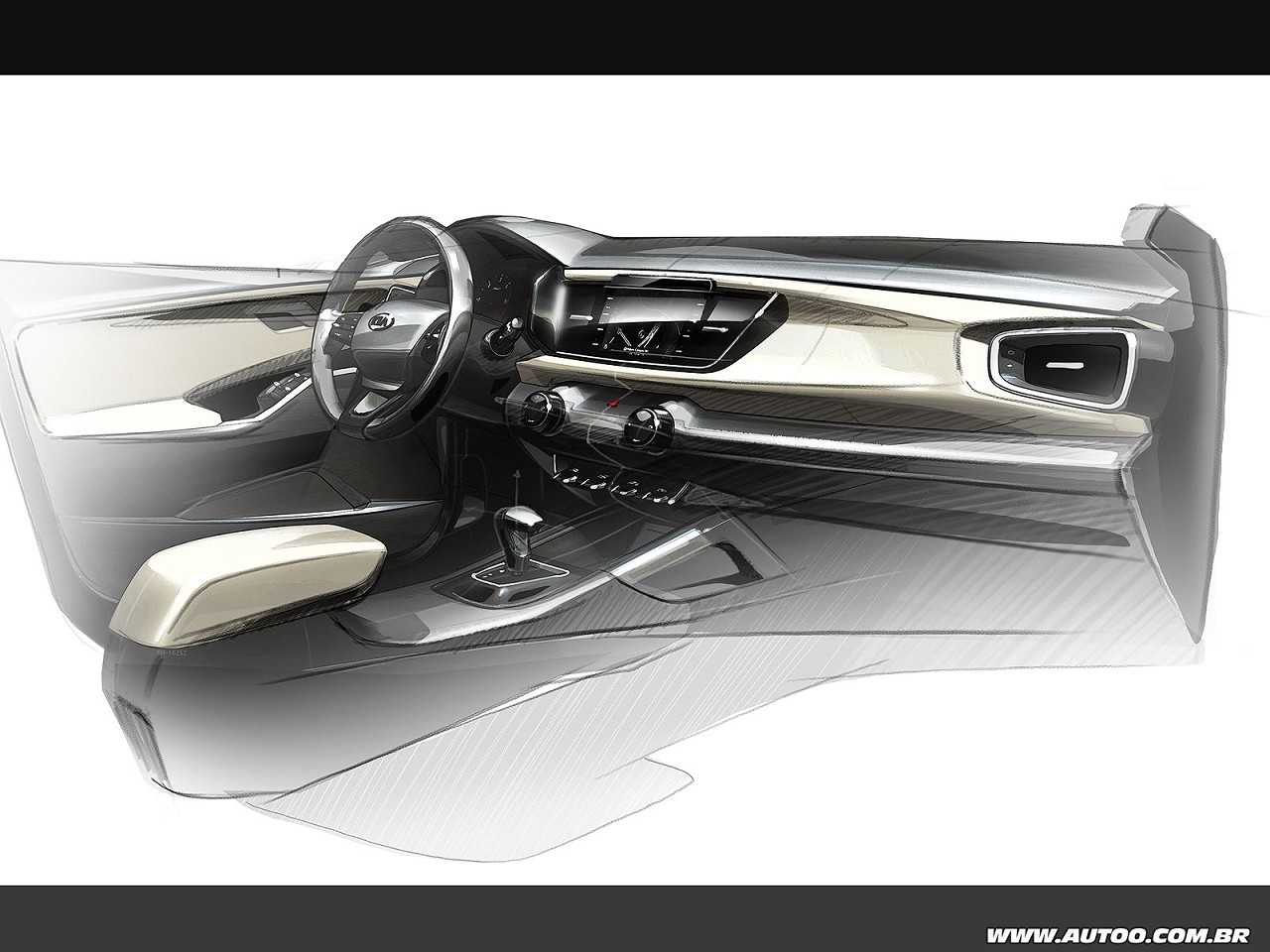 Kia�Rio - Foto 22 de 26 - 1600 x 1200 pixels2017 - painel