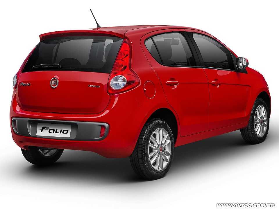 FiatPalio 2017 - ngulo traseiro