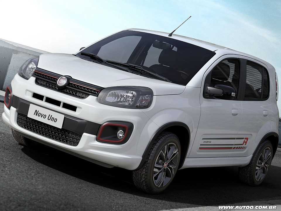 Fiat�Uno 2017 - �ngulo frontal