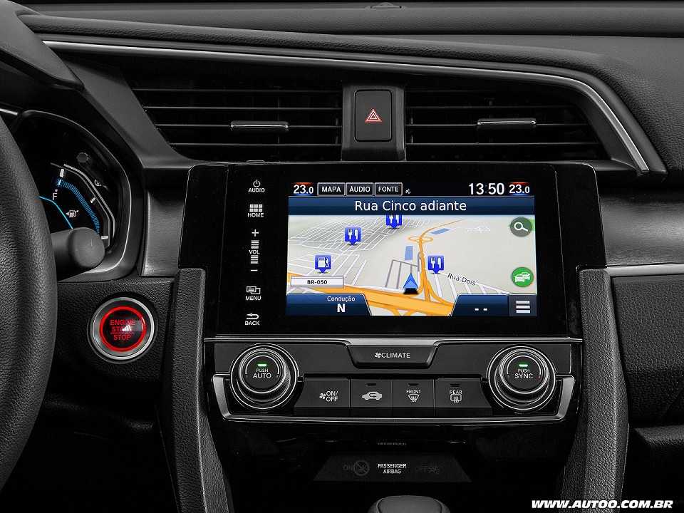 Honda�Civic 2017 - console central