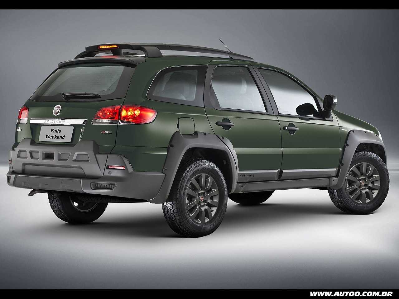 Fiat�Weekend 2017 - �ngulo traseiro