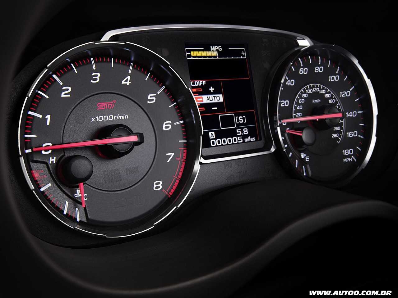 Subaru�WRX STI 2018 - painel