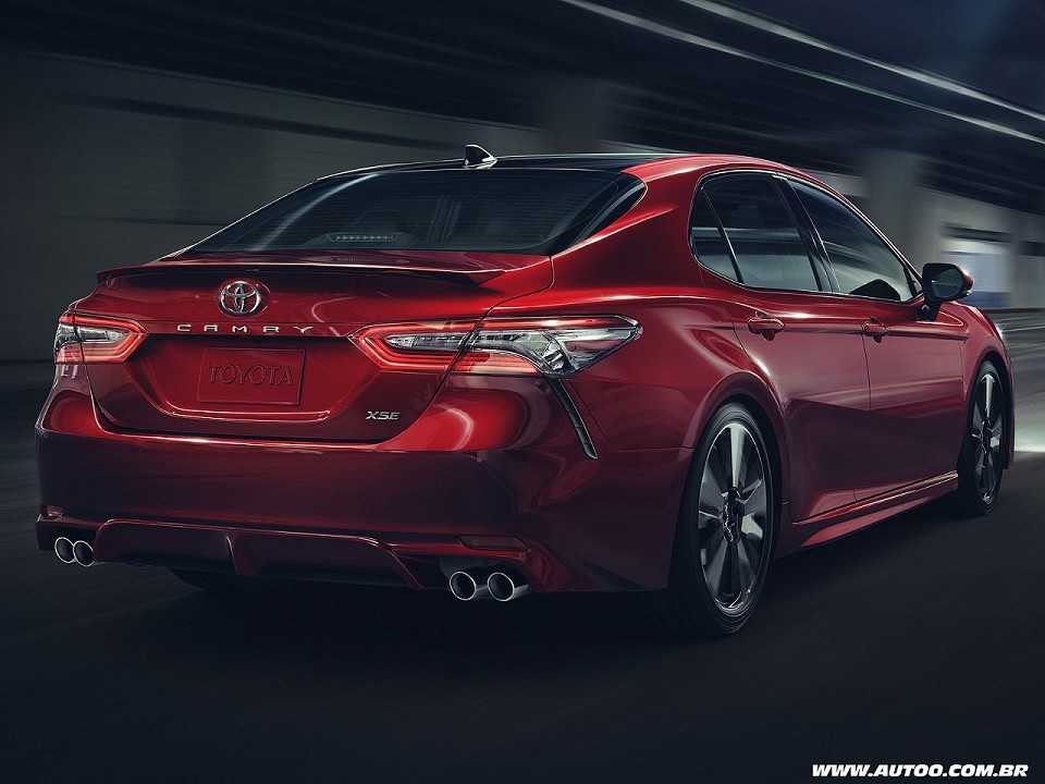 Toyota�Camry 2018 - �ngulo traseiro