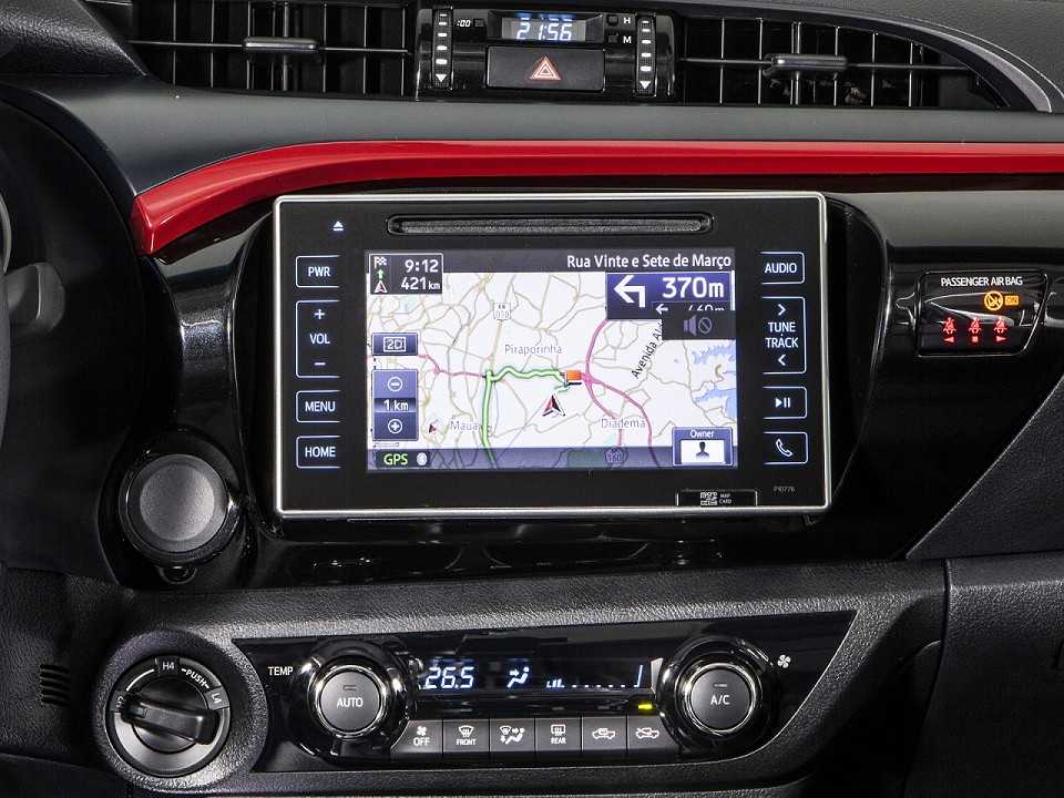 ToyotaHilux 2018 - console central